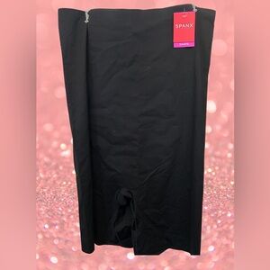 SPANX Black High-Waist Shapewear Shorts